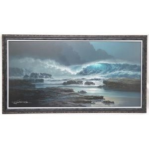 ROY TABORA Print Giclee Canvas IN THE MIDNIGHT HOUR 20" x 40" Signed 63/250 COA